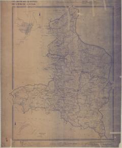 MAPA DO ESTADO DE MINAS GERAIS - MUN..